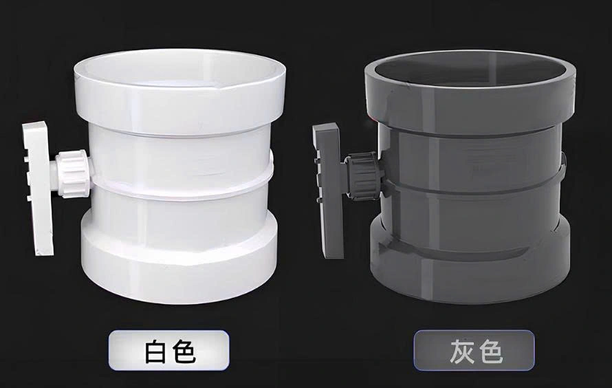 van gió màu trắng